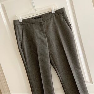 Theory Women’s 12 Hadira Wide Leg Platinum Pants